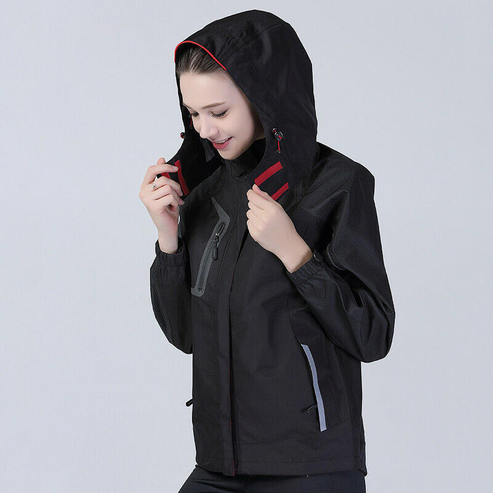 Veste Imperméable Femme (Noir) 3/6