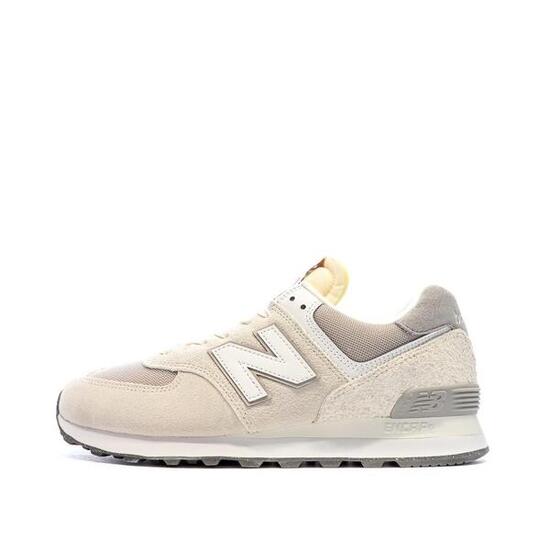New Balance 574 Herren Sneaker Beige/Weiß