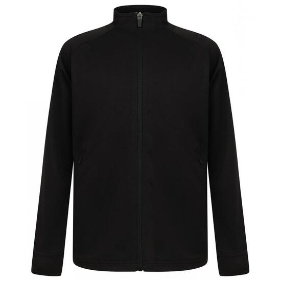 Trainingsjacke für Kinder Schwarz