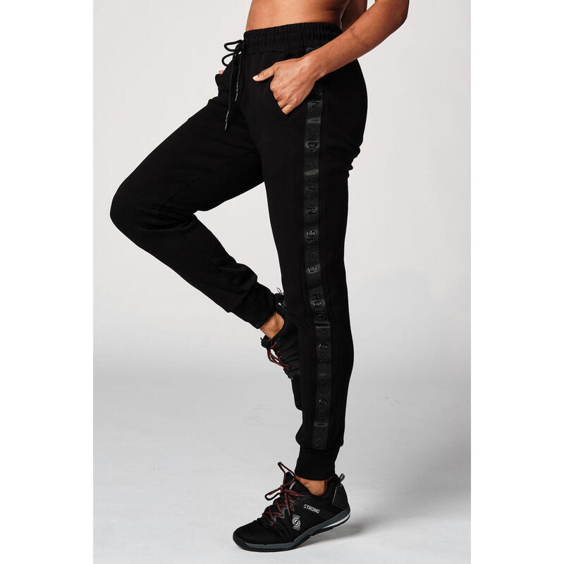 Spodnie dresowe fitness z kieszeniami typu jogger STRONG
