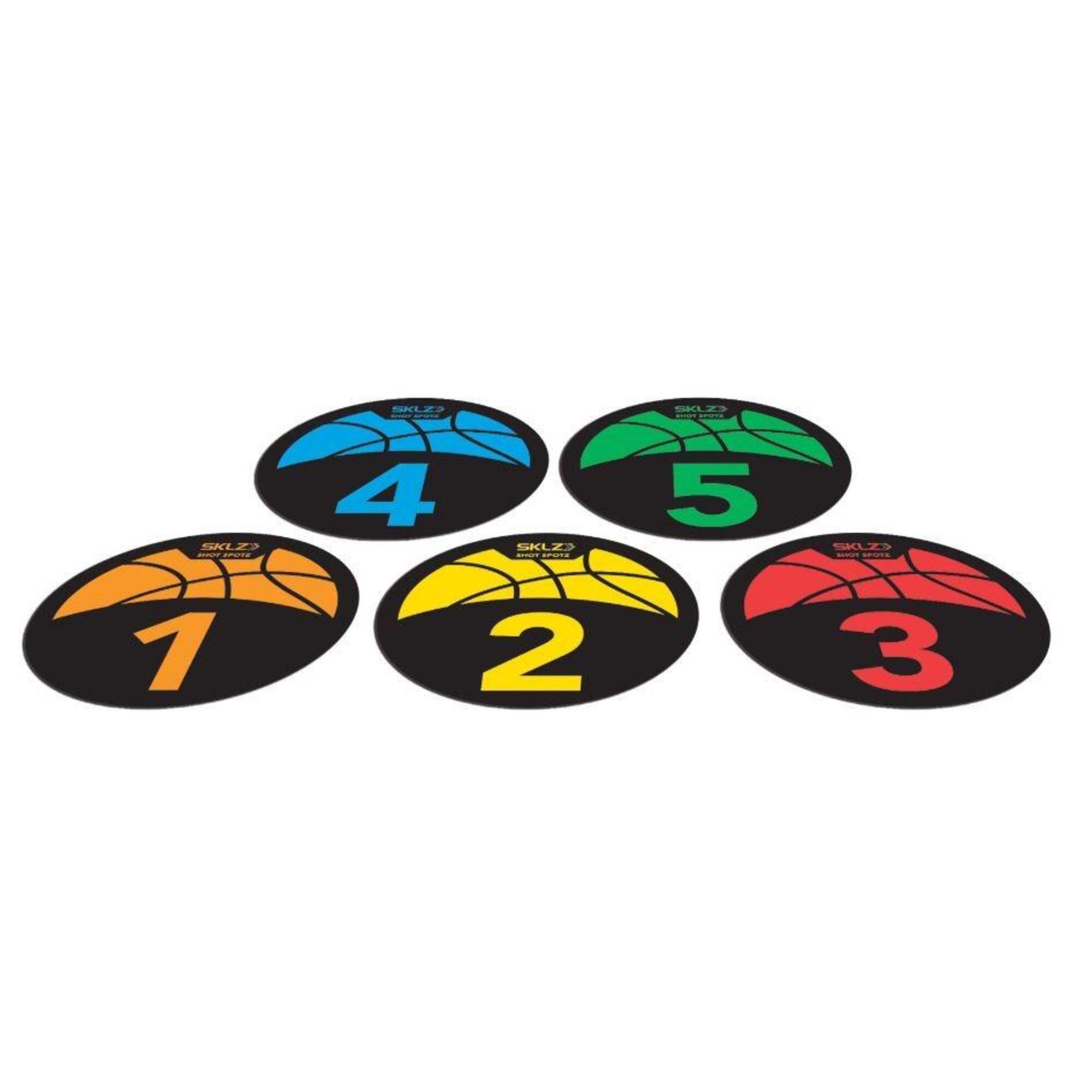Sklz - Sklz Basketball Shot Spotz - Echelle D'Entraînement - Multicolore - Taille Unique - Decathlon
