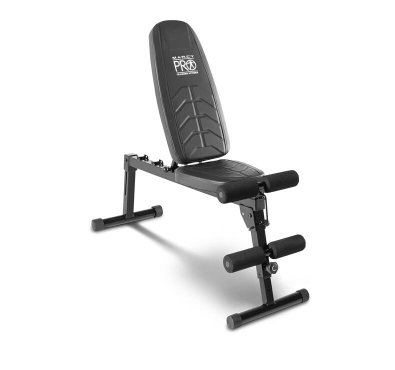 MARCY PRO PM-10110 EASY BUILD DELUXE ADJUSTABLE UTILITY WEIGHT BENCH 1/7