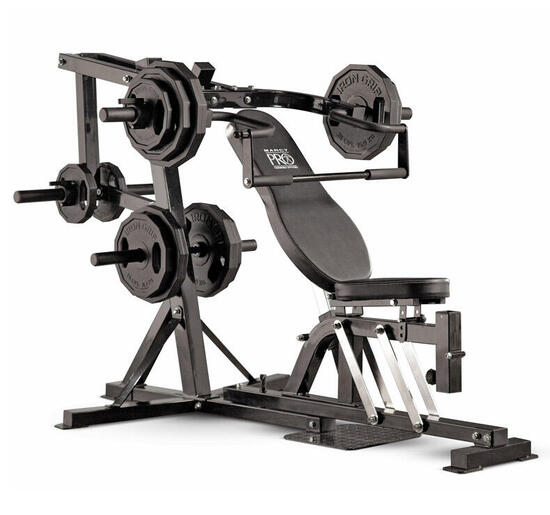 Machine de développé poitrine - musculation acier - Pro PM4400 noir
