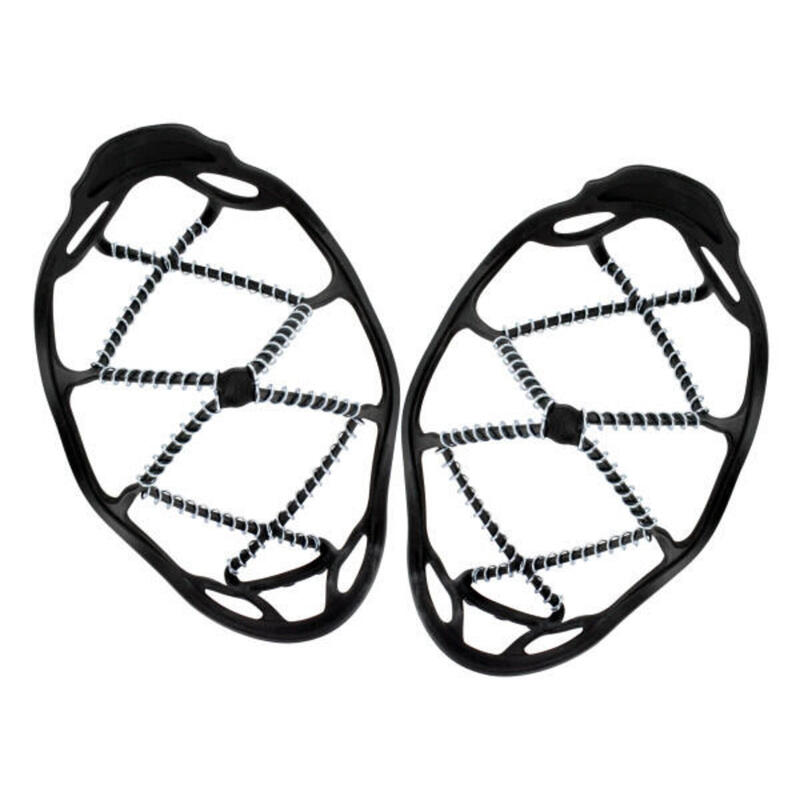 Yaktrax Walk, crampons à ressorts acier 360°, facile à enfiler, antidérapant