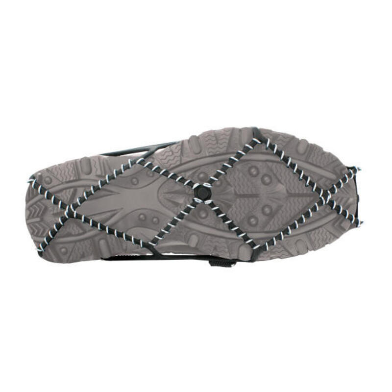 Yaktrax Pro, crampons traction 360°, ressorts acier durables, antidérapant