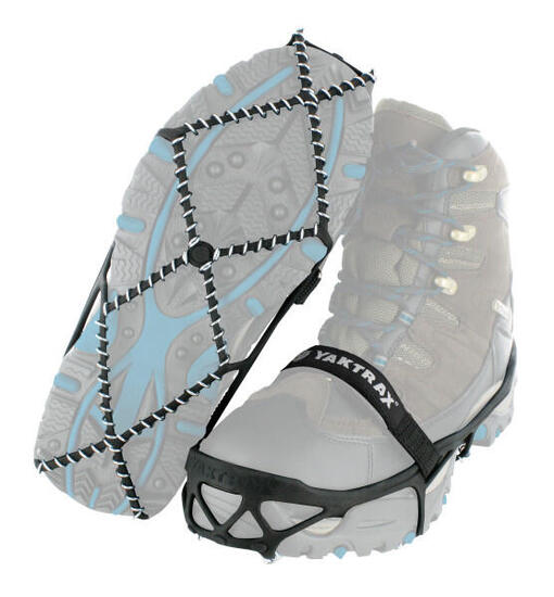 Yaktrax Pro tacchetti con grip 360° spirali acciaio durevoli robusti