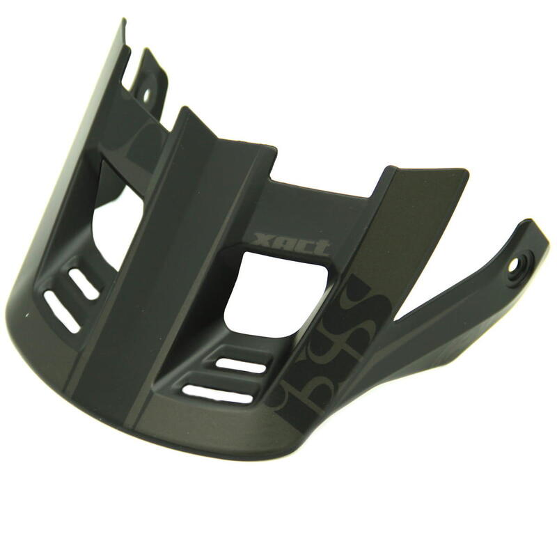 iXS Visière de remplacement + broches ''Xact'' S-XL - Noir/Gris