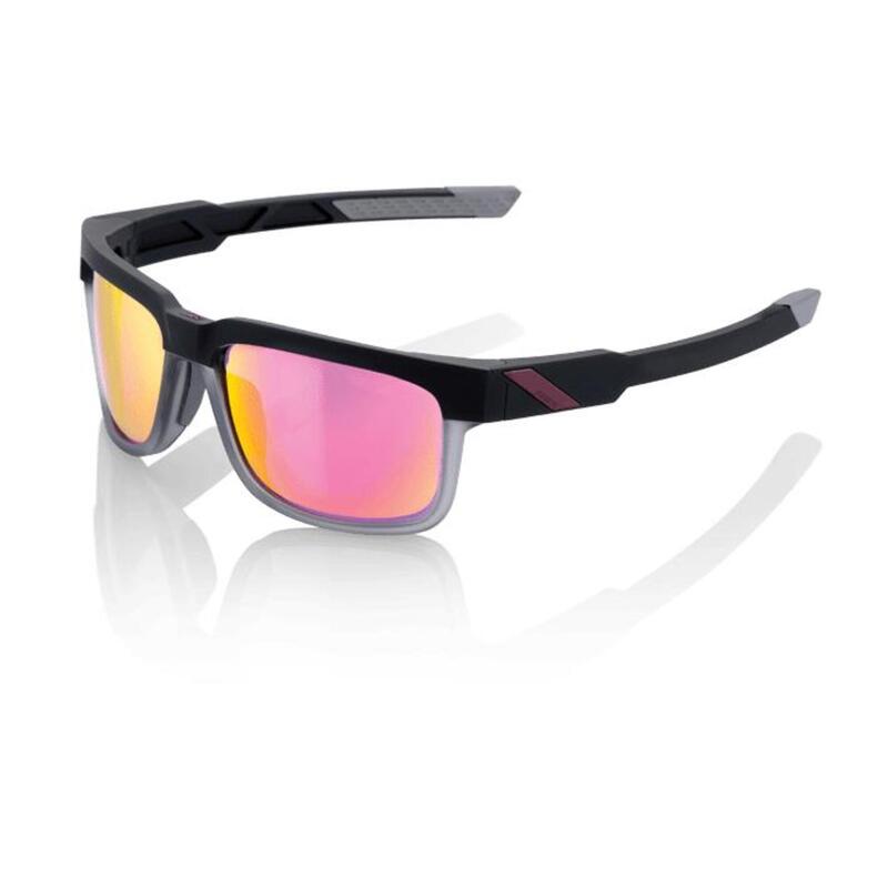 Lunettes de soleil Type S - Verre miroir - Soft Tact Graphite