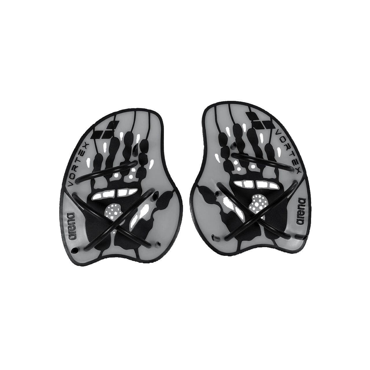 ARENA Arena Vortex Evolution Hand Paddle - Silver/Black
