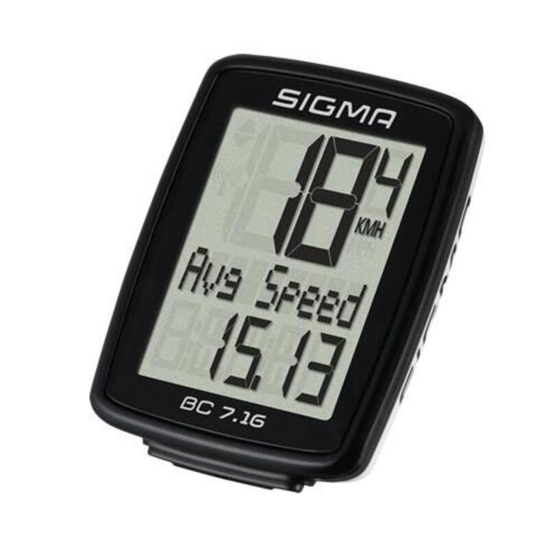 Sigma Fahrradcomputer BC 7.16 Schwarz