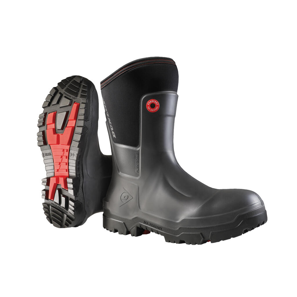 Botas de agua de media caña Dunlop Snugboot Craftsman 3/5