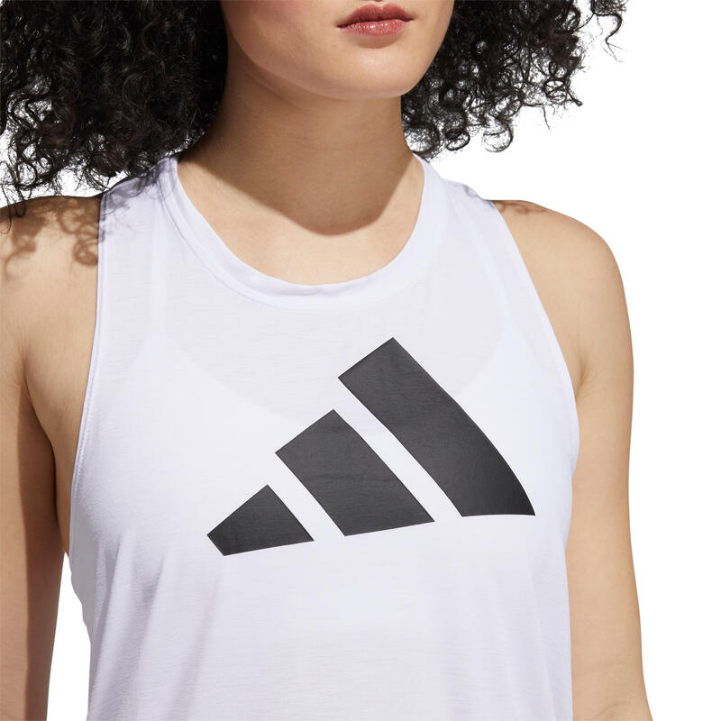 Camiseta de tirantes para mujer adidas  3-Stripes Logo