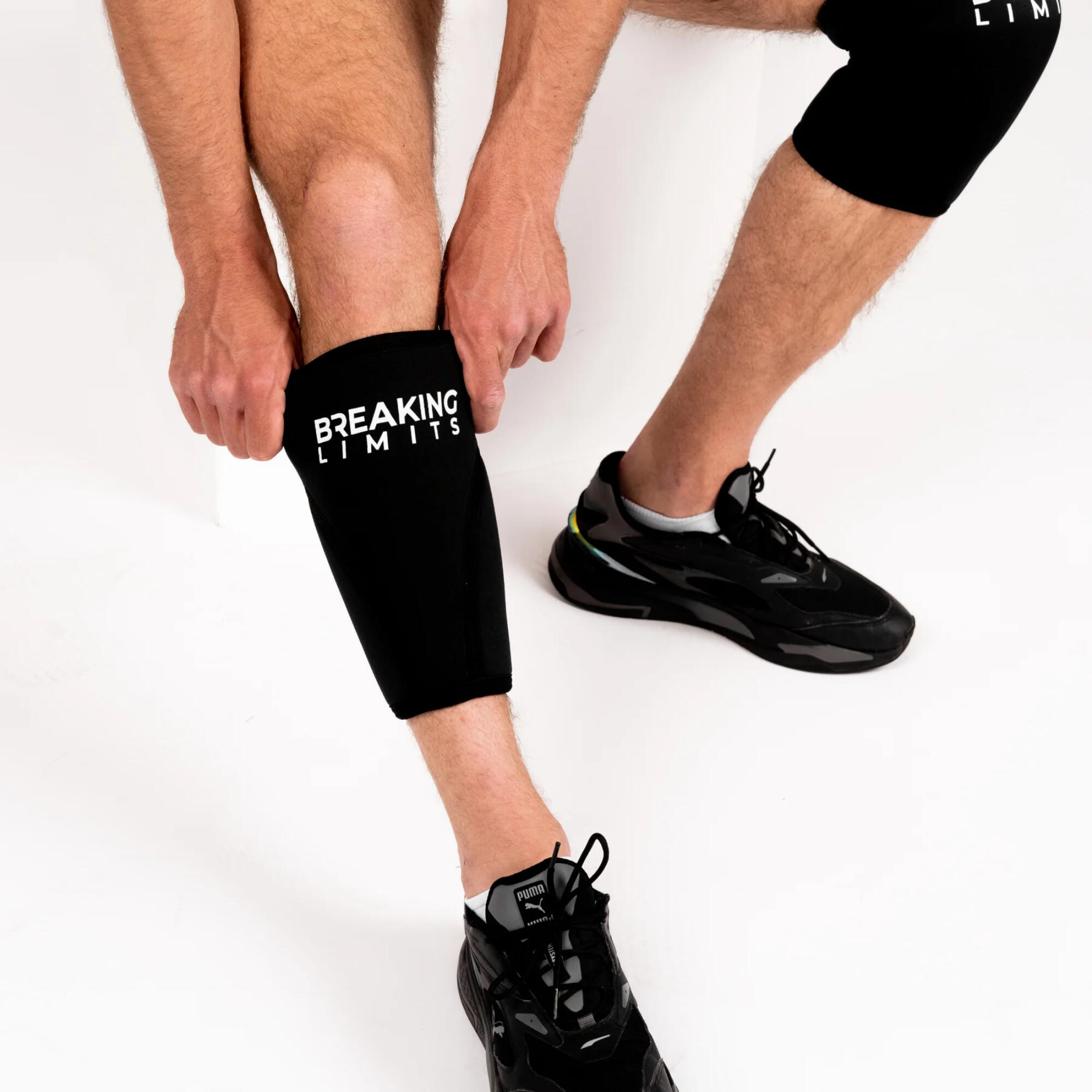Knee Sleeves Powerlifting – Voor Fitness & Crossfit – Knie Brace – 7MM 2/4
