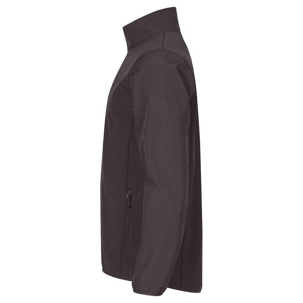 "Classic" Softshelljacke für Herren Dunkelgrau 3/4