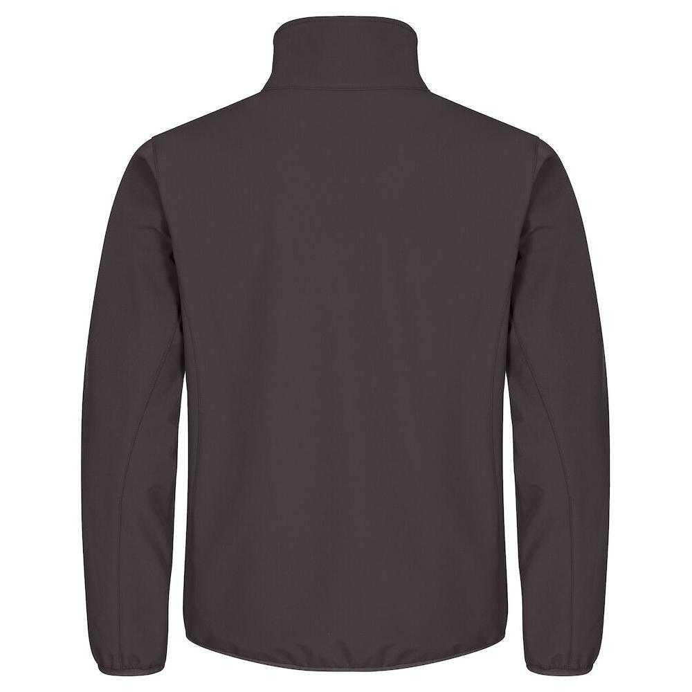 "Classic" Softshelljacke für Herren Dunkelgrau 2/4
