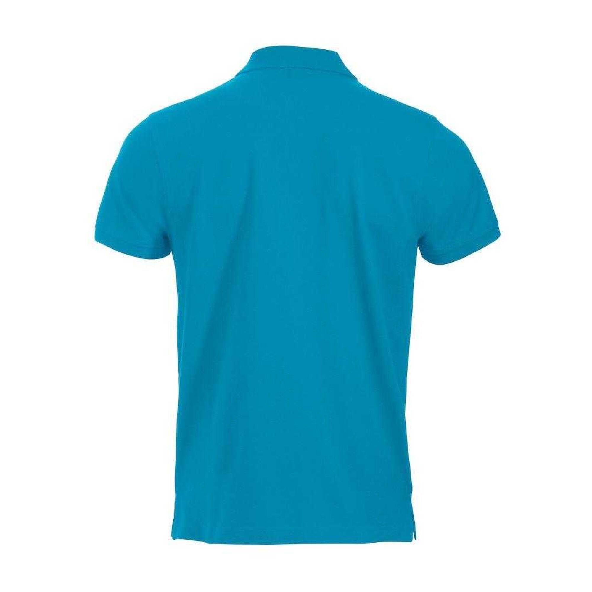 "Classic Lincoln" Poloshirt für Herren Türkis 2/3