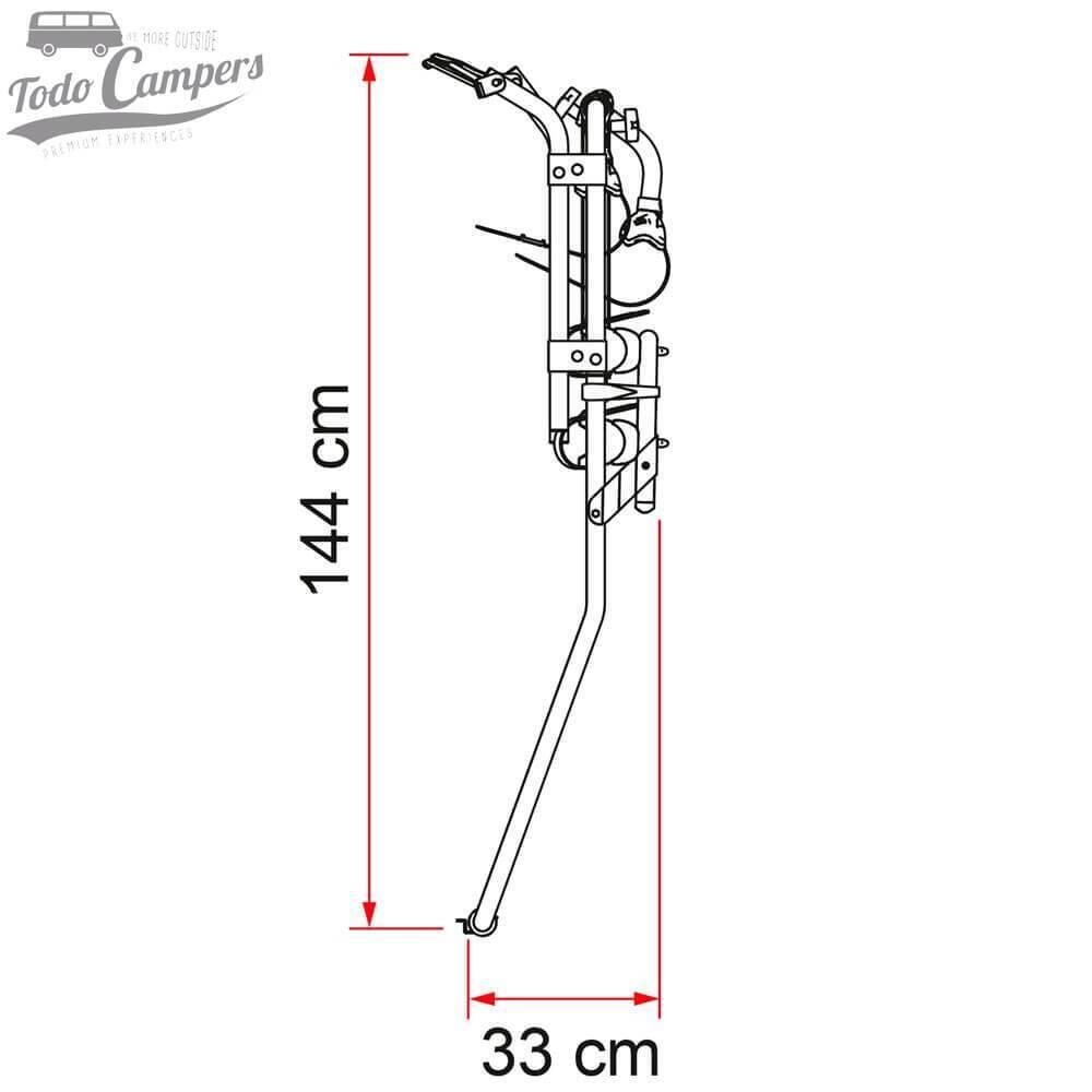 Portabicicletas Fiamma Carry Bike para Trafic Vivaro Primastar NV300 Talento 3/5