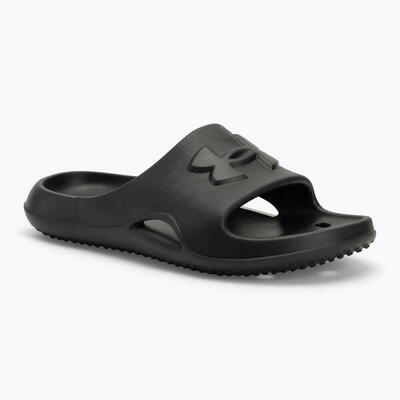 Dames slippers under armour locker v slide zwart/zwart/zwart