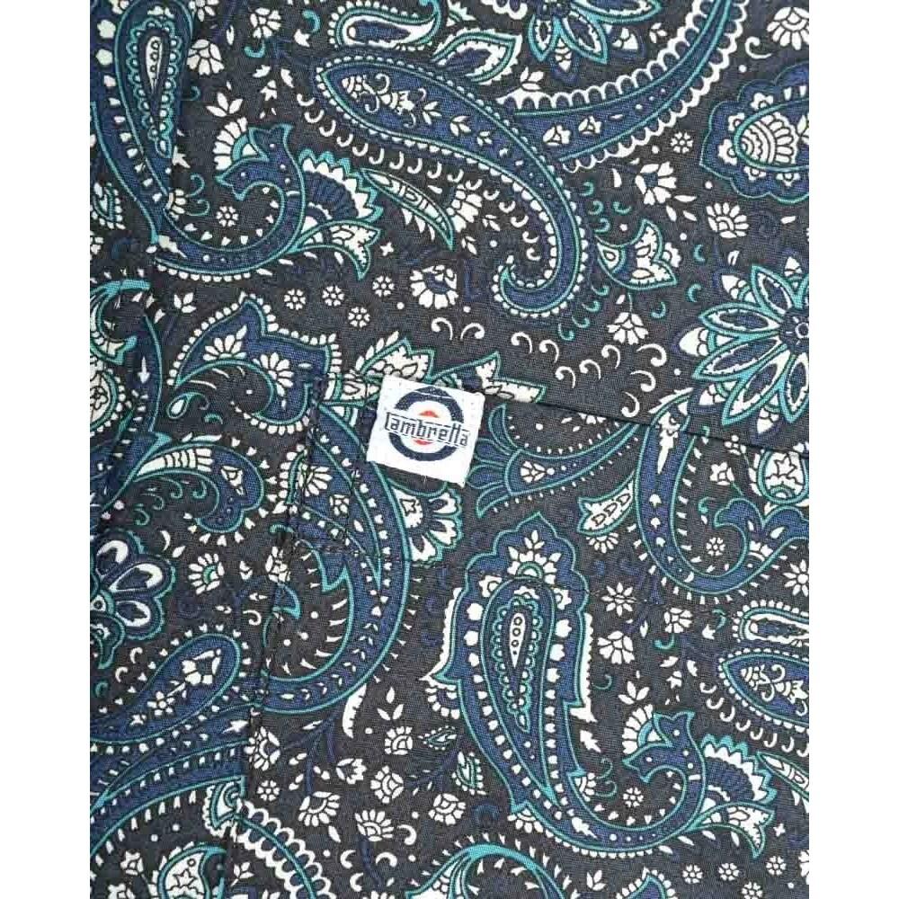 Hemd für Herren Schwarz/Grau/Blau 3/3