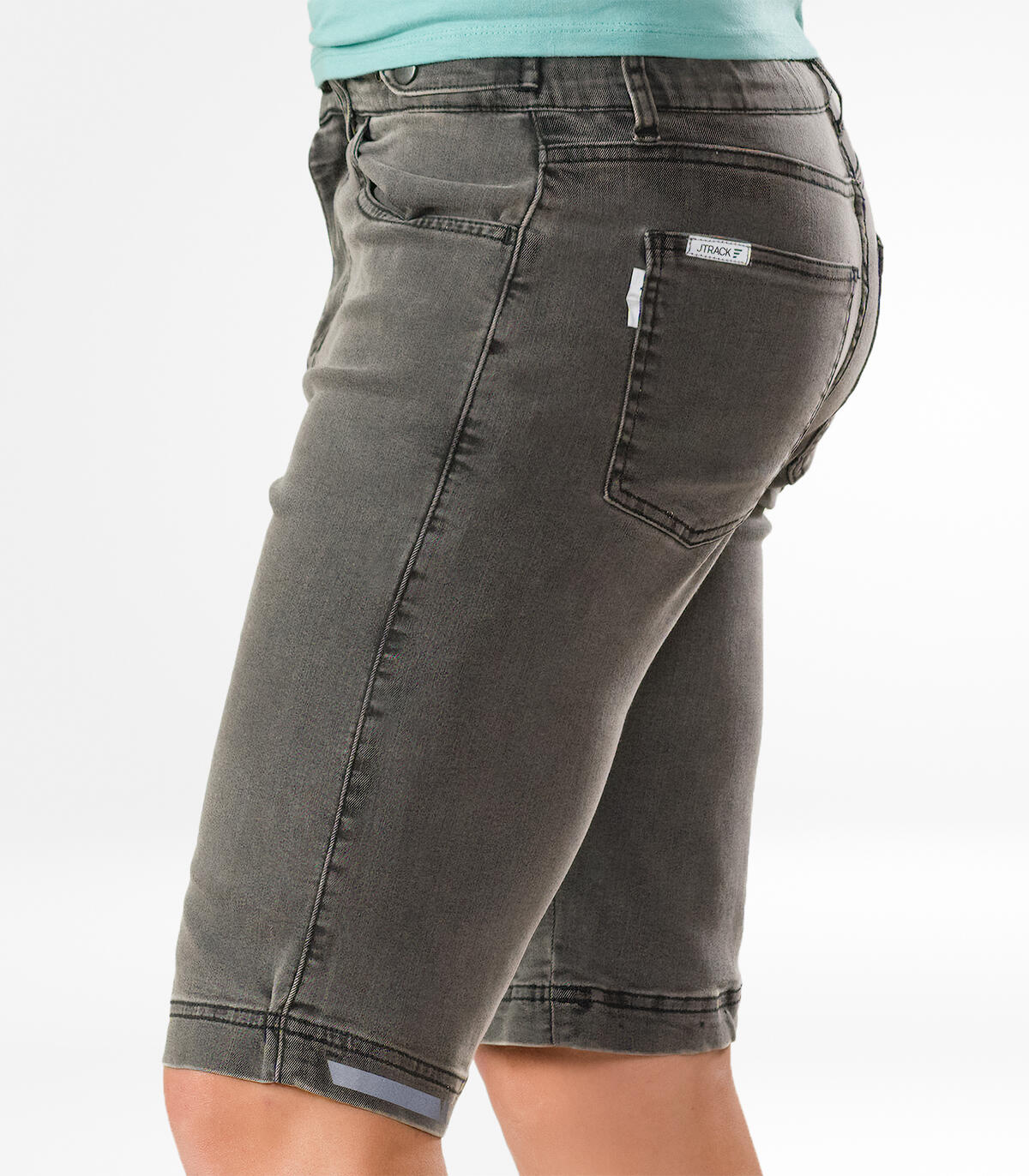 Pantalon cyclisme urbain Gante Jeans Gris Homme 3/7