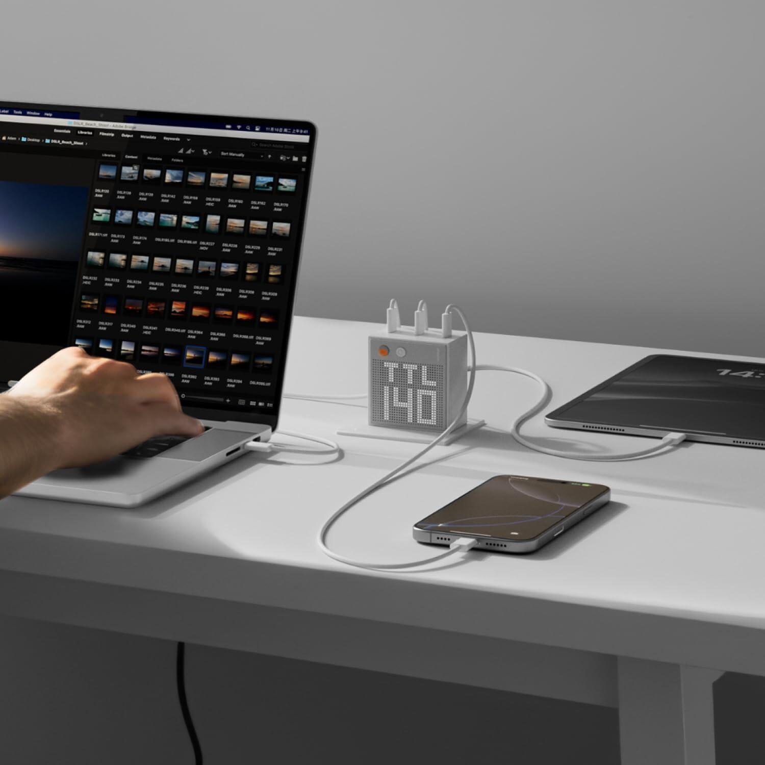 Pixel Chargeur USB-C 140W 4 Ports GaN Charge Rapide 7/7