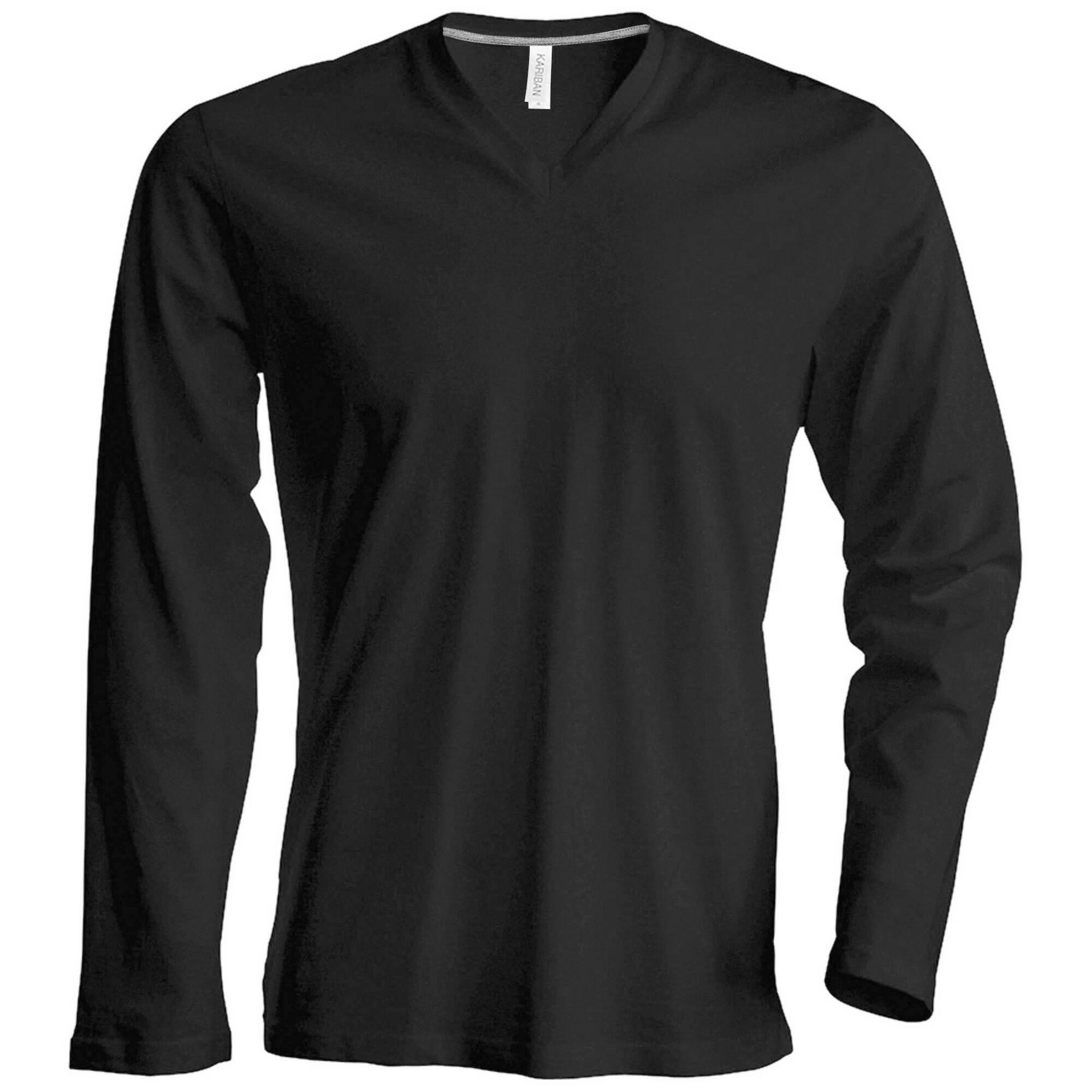 Maglia Manica Lunga Uomo Kariban Grigio 2/2