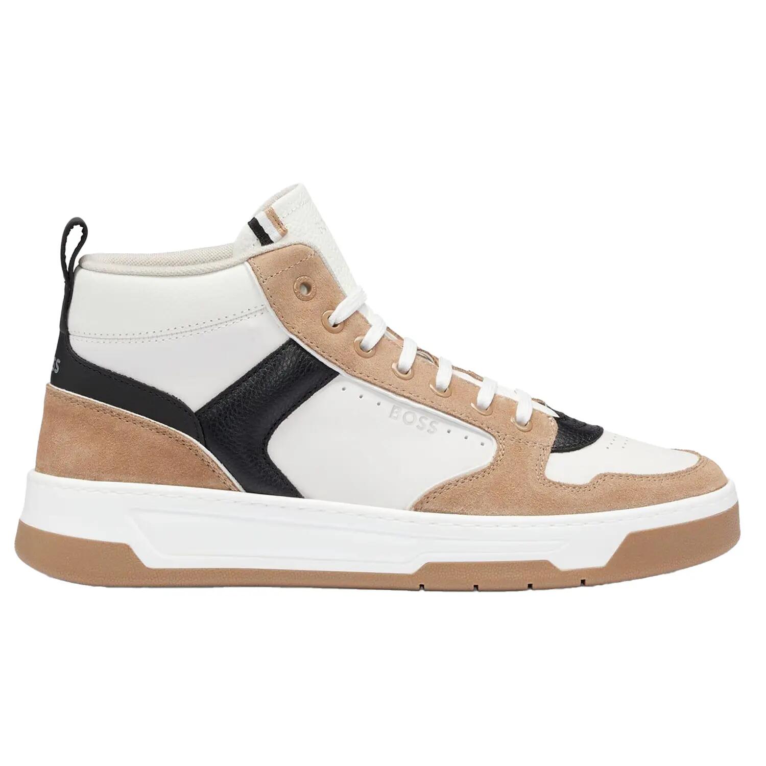 Baskets BALTIMORE Homme (Marron / Noir / Blanc) 3/5