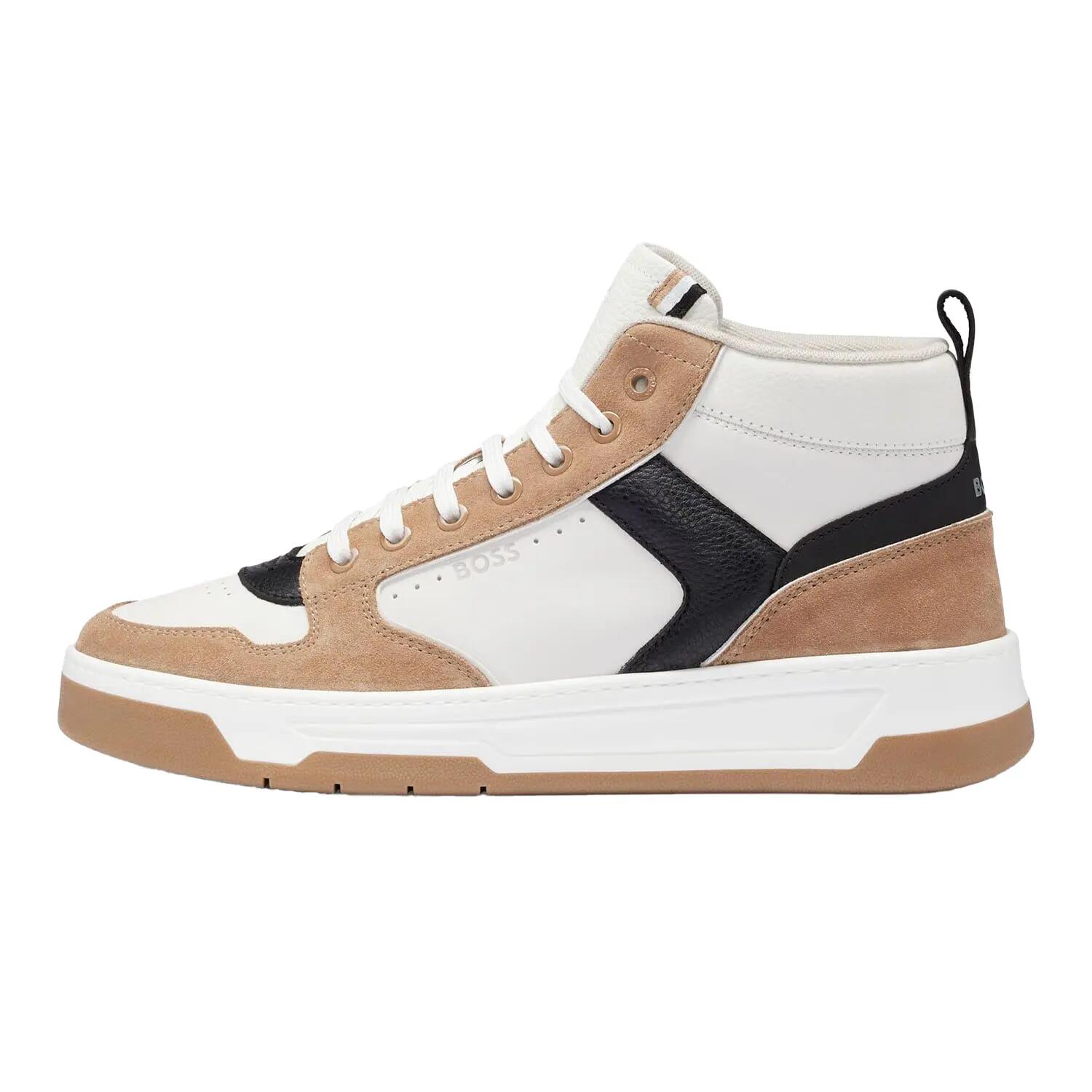 Baskets BALTIMORE Homme (Marron / Noir / Blanc) 2/5