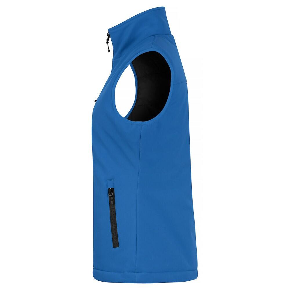 Weste SoftshellPanele für Damen Königsblau 3/6