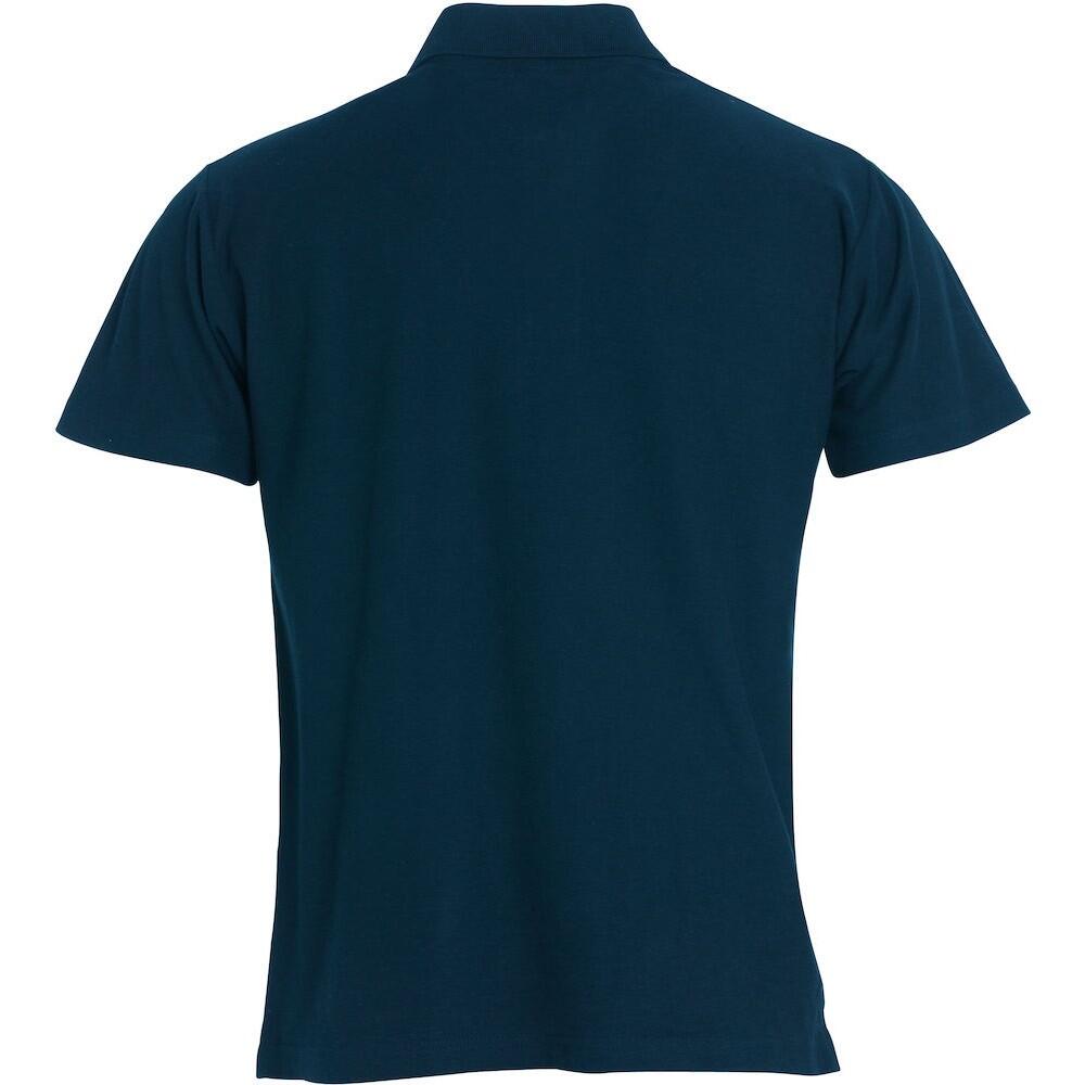 Polo BASIC Homme (Bleu Marine Foncé) 2/4