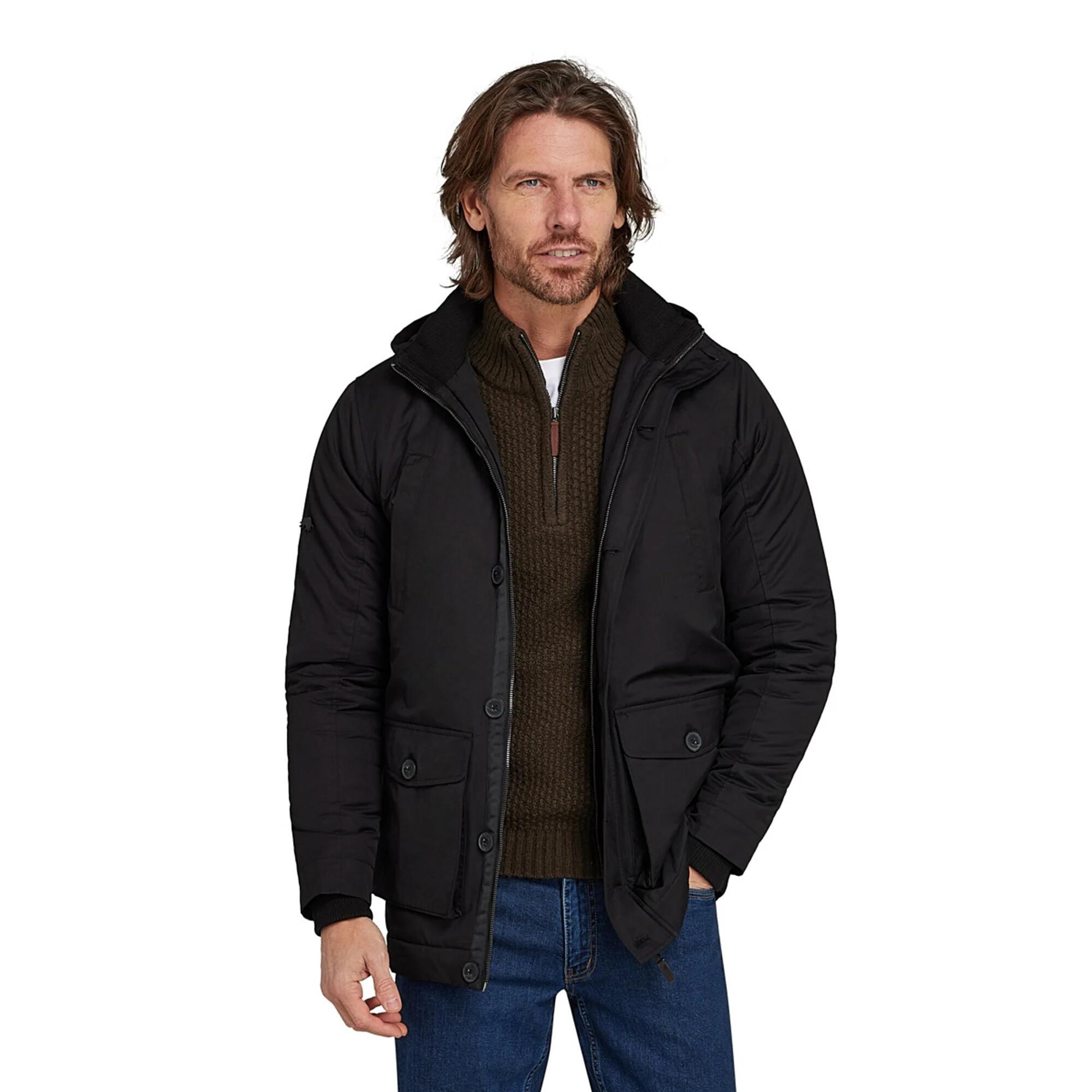 Parka Semplice Uomo Raging Bull Nero 3/3