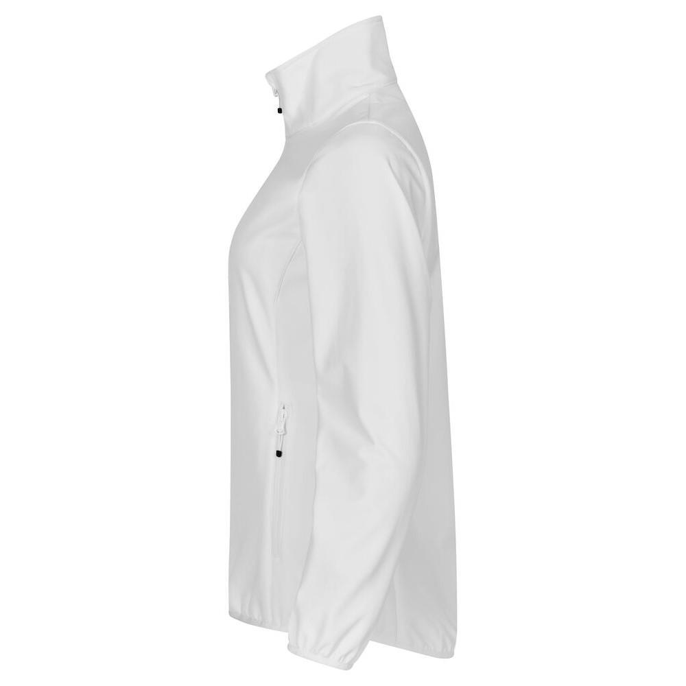 Veste Softshell CLASSIC Femme (Blanc) 4/4