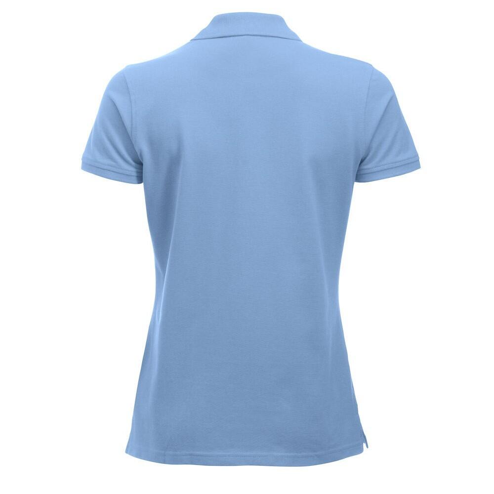 "Marion" Poloshirt für Damen Hellblau 2/4