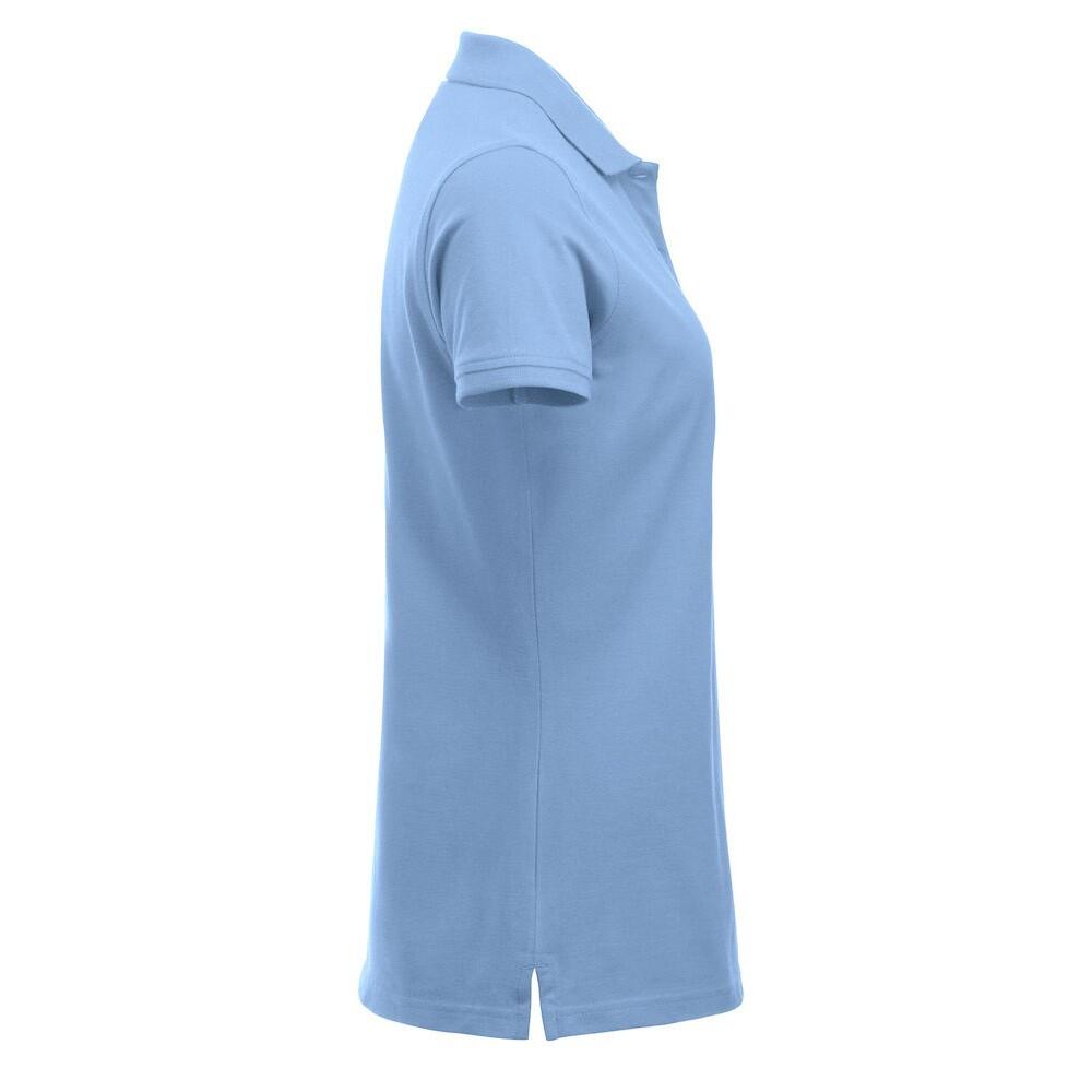 "Marion" Poloshirt für Damen Hellblau 4/4