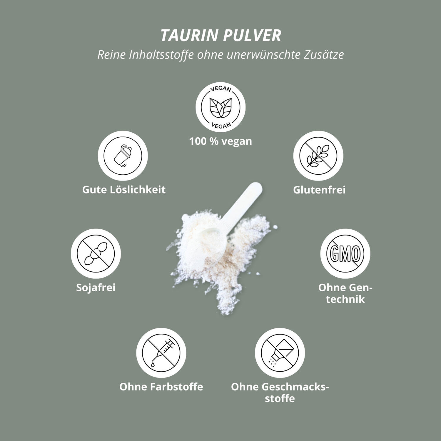 Taurin Pulver 1000g 4/6