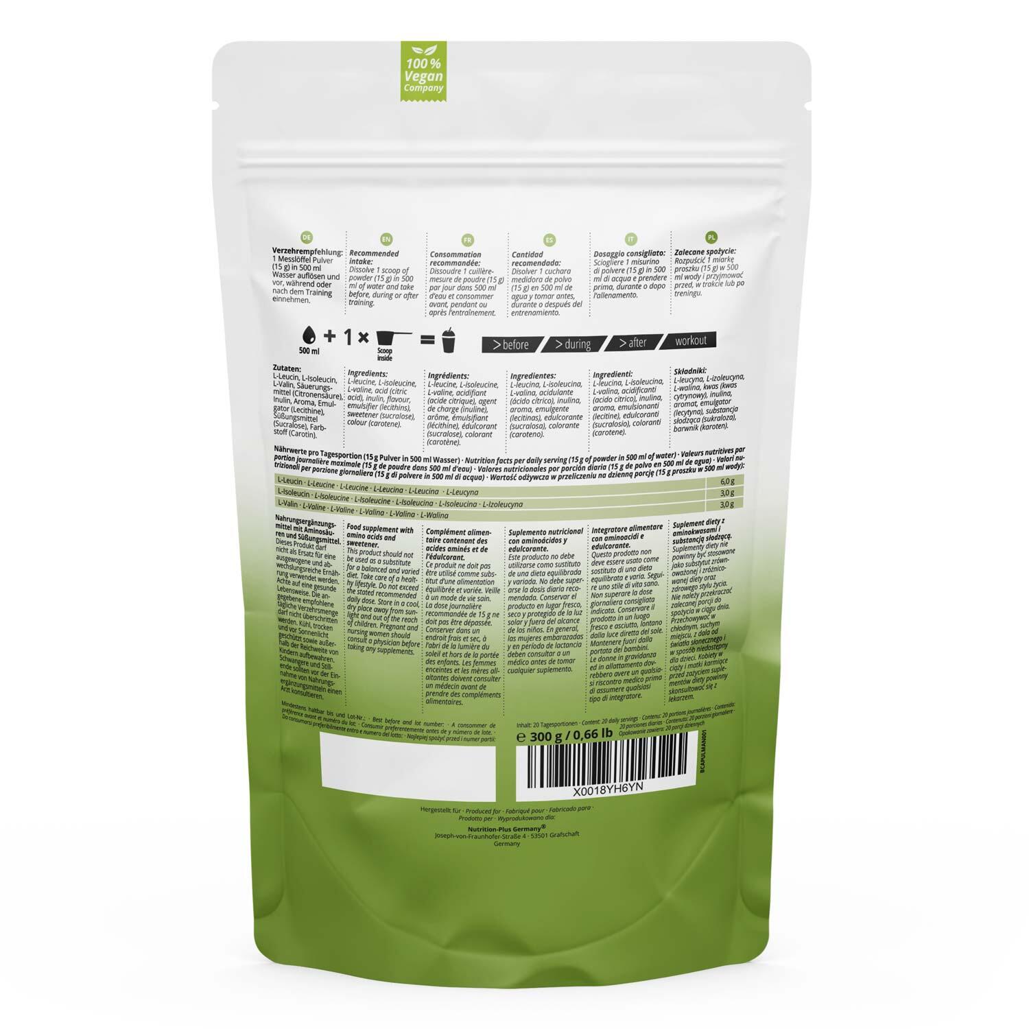 BCAAminos Pulver Mango-Maracuja - 300g 2/5
