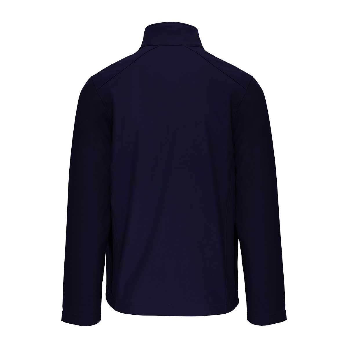 Mens Soft Shell Jacket (Navy) 2/2