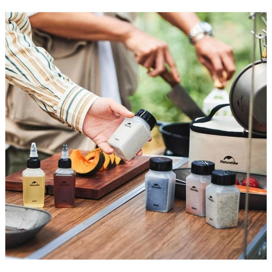 Naturehike portable seasoning bottle set 6in1 4/7