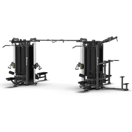 Pro Series Fitness Tech 8-positie multistation met katrollen en pull-ups