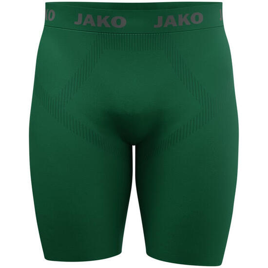 Cuissard Mi‑Long - Football - Homme - Seamless, Ajusté - Vert