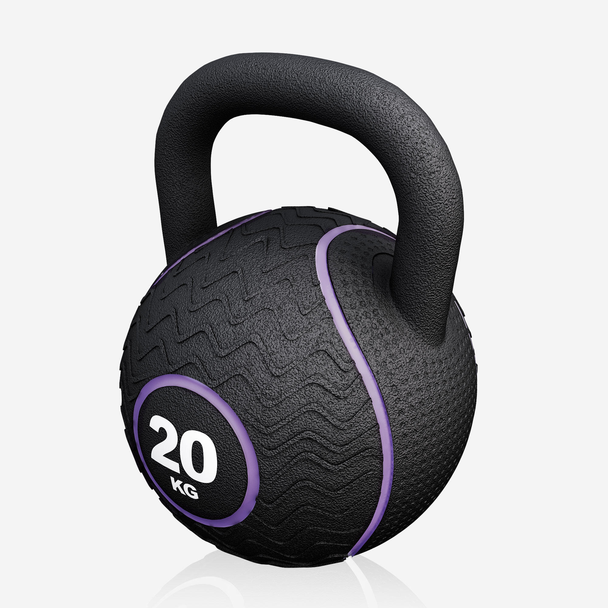 Kettlebell caoutchouc 4–20 kg | Protection sols | Entraînement fonctionnel 2/4