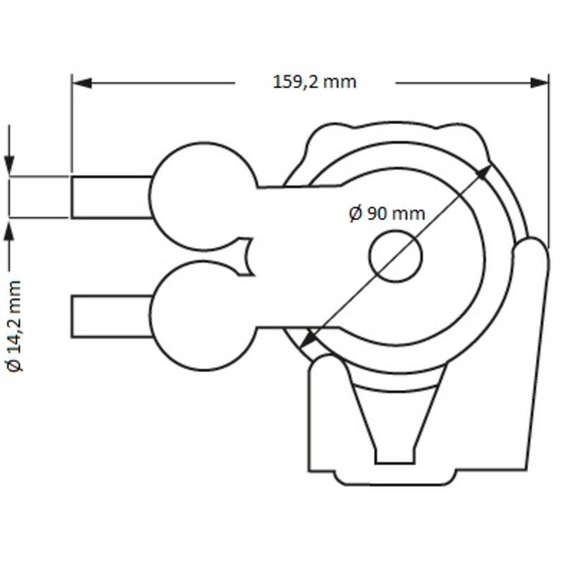 pompe d'evier doub eff a pedal 3/3