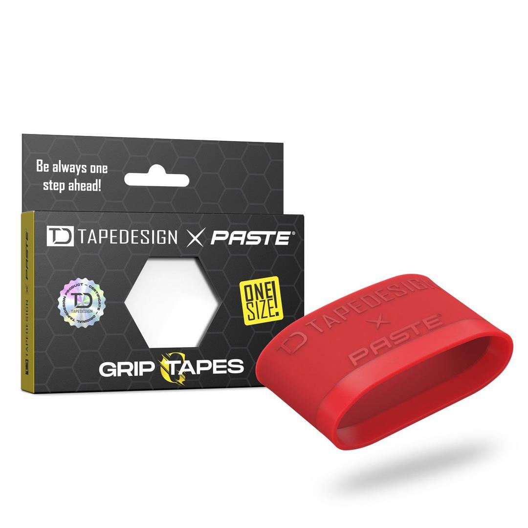 Tapedesign X Paste® – Porte-tibia adhésif - Rouge 1/1