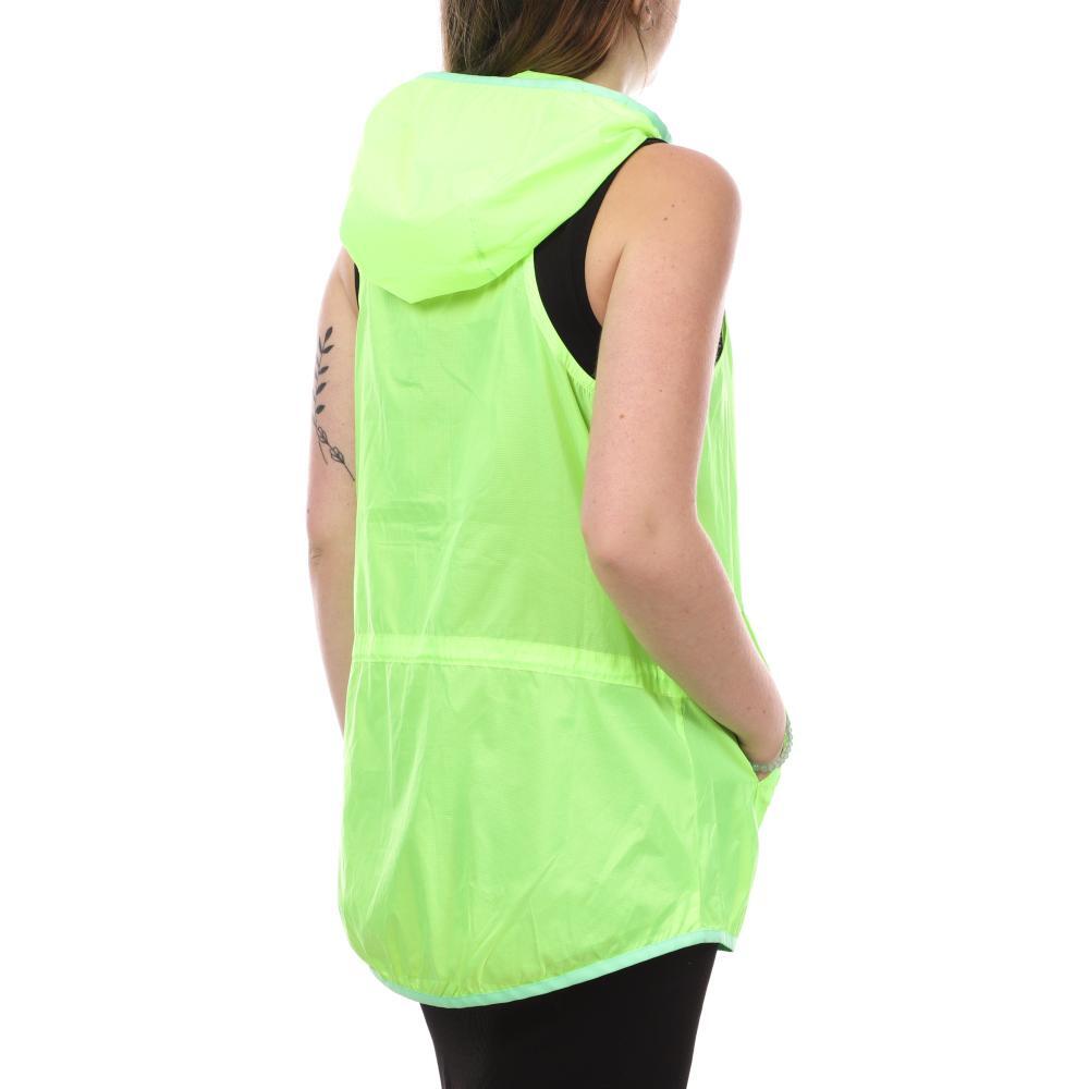 Coupe-vent Vert Fluo Femme New Balance Windcheater 2/2