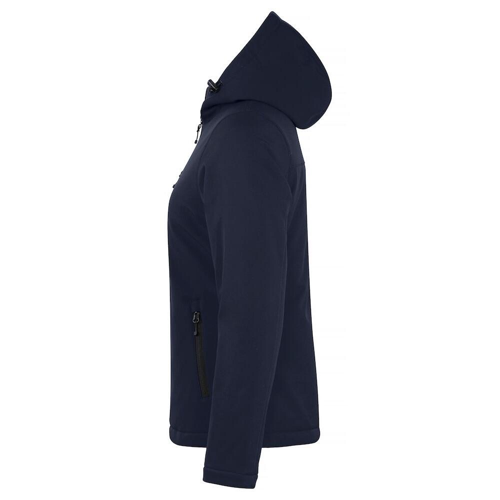 Giacca Soft Shell Imbottita Donna Clique Blu Navy Scuro 3/6