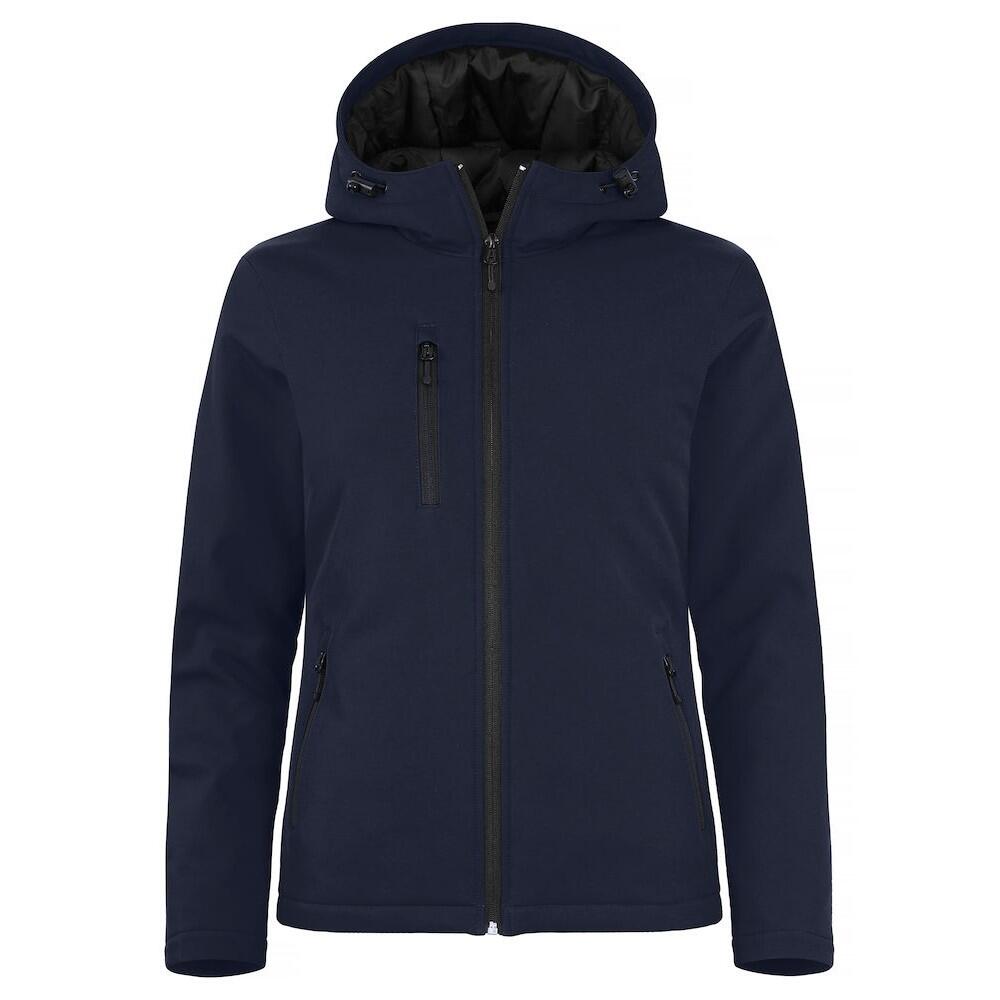 Giacca Soft Shell Imbottita Donna Clique Blu Navy Scuro 2/6