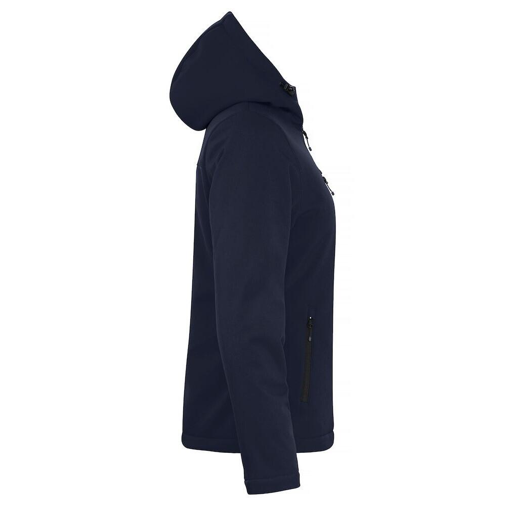 Giacca Soft Shell Imbottita Donna Clique Blu Navy Scuro 4/6