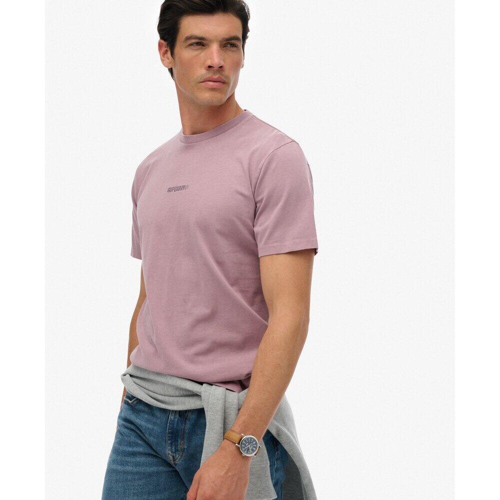 T-shirt z mikro logo Superdry 3/5
