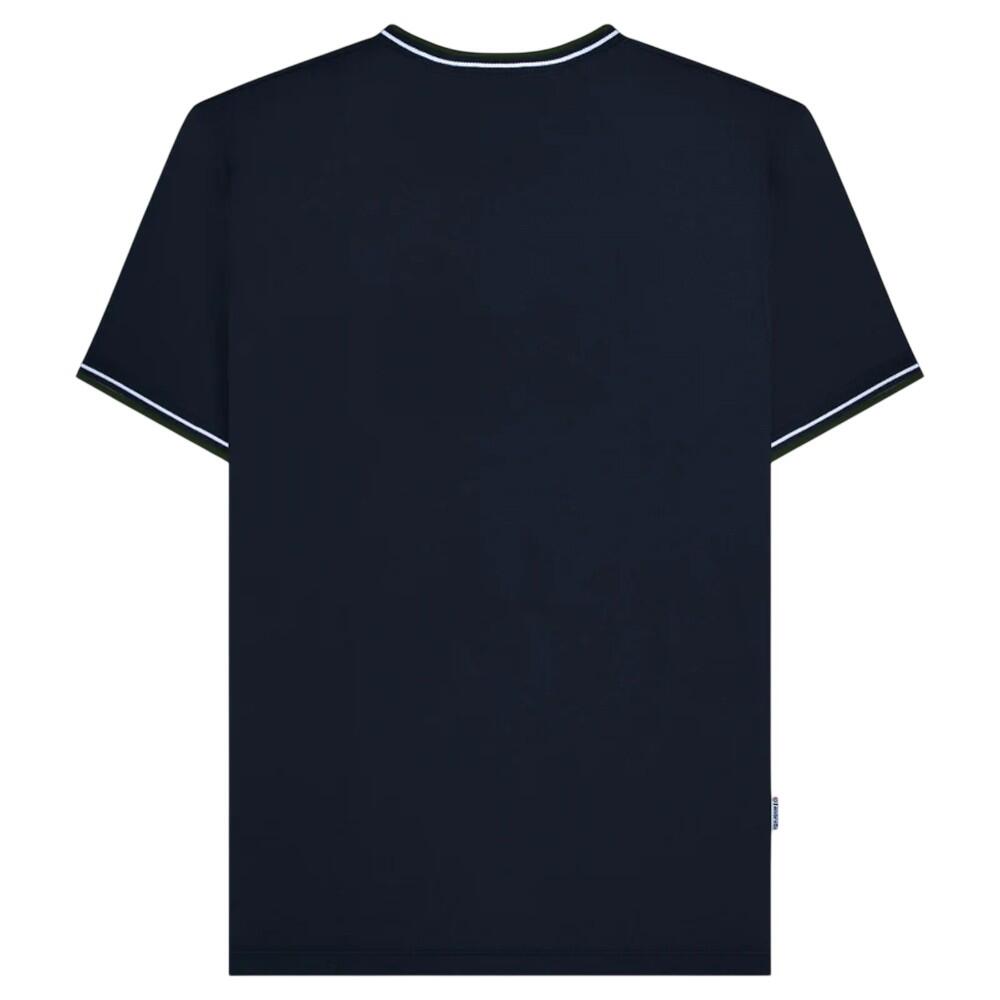 "AW24" TShirt für Herren Marine/Weiß/Grün 3/3