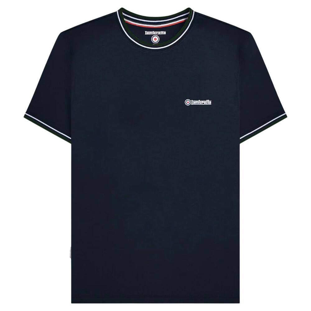 "AW24" TShirt für Herren Marine/Weiß/Grün 2/3
